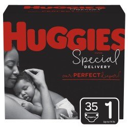 Huggies Special Delivery Hypoallergenic Baby Diapers, Size 1, Choose your package