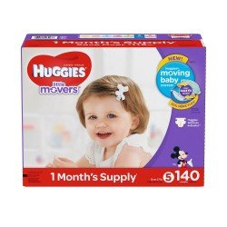 Huggies Little Movers Diapers (Size 5, 140 Ct)