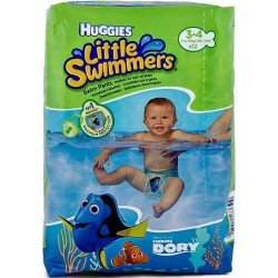 Huggies Little Swimmers Disposable Swim Pants, Small (15lb-34lb.),12 Ct