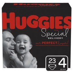 Huggies Special Delivery Hypoallergenic Baby Diapers, Size 4, Choose your package