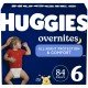 Huggies Overnites Nighttime Diapers, Size 6, Choose your package