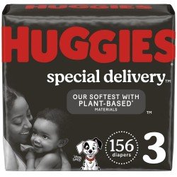 Huggies Special Delivery Hypoallergenic Baby Diapers, Size 3, Choose your package