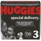 Huggies Special Delivery Hypoallergenic Baby Diapers, Size 3, Choose your package