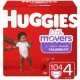 Huggies Little Movers Baby Diapers, Size 4, Choose your package