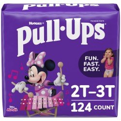 Pull-Ups Girls' Training Pants, 2T-3T, 124 Ct