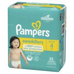 Pampers Swaddlers Diapers Size 4, Choose your package