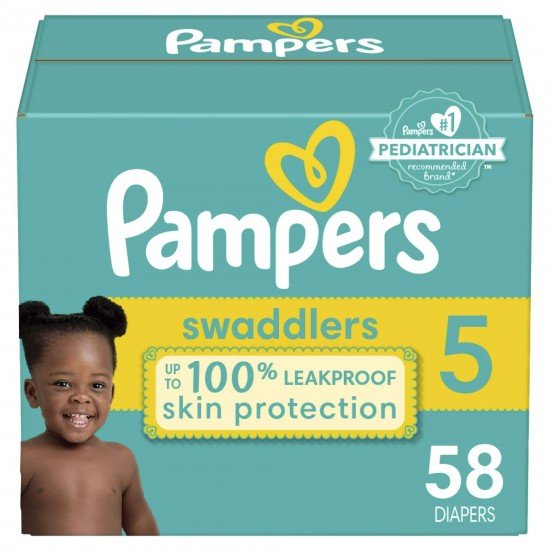 Pampers Swaddlers Diapers Size 5, Choose your package