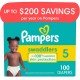 Pampers Swaddlers Diapers Size 5, Choose your package