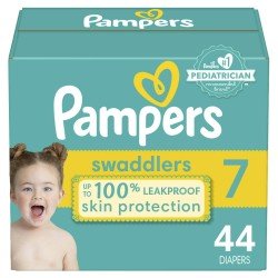 Pampers Swaddlers Diapers Size 7, Choose your package