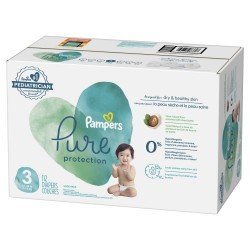 Pampers Pure Protection Diapers Size 3, 112 Ct