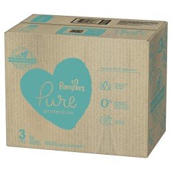 Pampers Pure Protection Diapers Size 3, 168 Ct