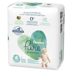 Pampers Pure Protection Diapers Size 4, Choose your package