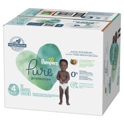 Pampers Pure Protection Diapers Size 4, Choose your package