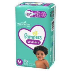 Pampers Cruisers Diapers Size 6, Choose your package