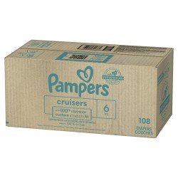 Pampers Cruisers Diapers Size 6, 108 Ct