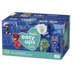 Pampers Easy Ups PJ Mask Training Pants Boys Size 2T-3T 120 Ct