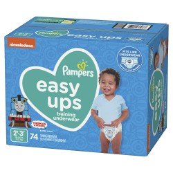 Pampers Easy Ups Training Pants Boys Size 2T-3T Choose your package Ct