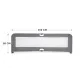 Hauck Bed Rails Sleep N Safe Plus Xl / Melange Grey