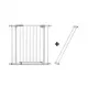 Hauck Safety Gate (75 - 80 Cm) +(9 Cm) Extension / White