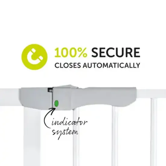 Hauck Safety Gate Auto Close N Stop (75 - 80 Cm) / White