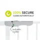 Hauck Safety Gate Auto Close N Stop (75 - 80 Cm) / White