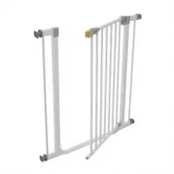 Hauck Safety Gate Clear Step Gate / White