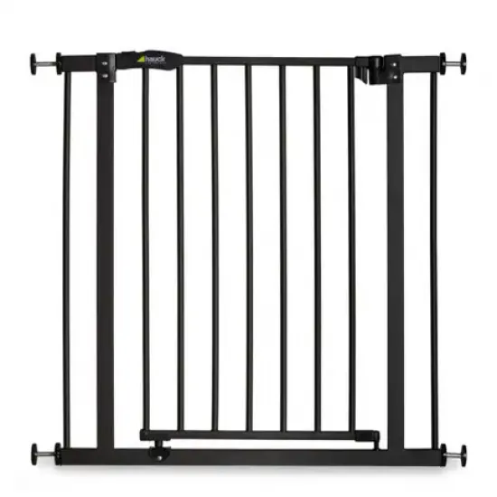 Hauck Safety Gate Close N Stop + (21cm) Extension / Charcoal