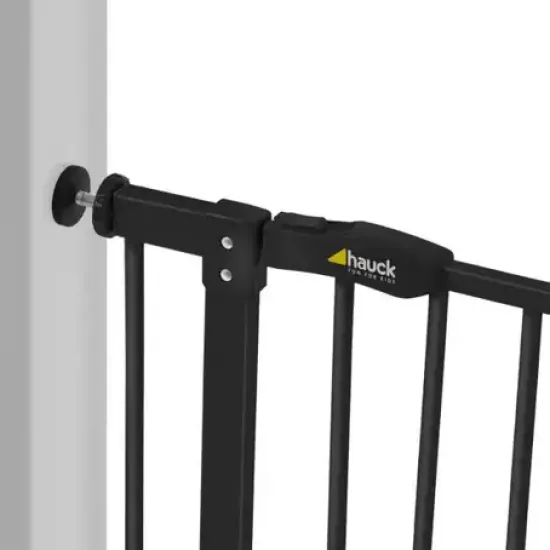 Hauck Safety Gate Close N Stop + (21cm) Extension / Charcoal