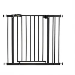 Hauck Safety Gate Close N Stop + (9cm) Extension / Charcoal