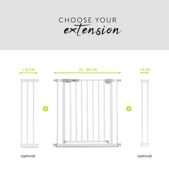 Hauck Safety Gate Safety Gate (75 - 80 Cm) / White