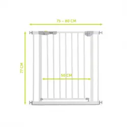 Hauck Safety Gate Safety Gate (75 - 80 Cm) / White