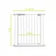 Hauck Safety Gate Safety Gate (75 - 80 Cm) / White