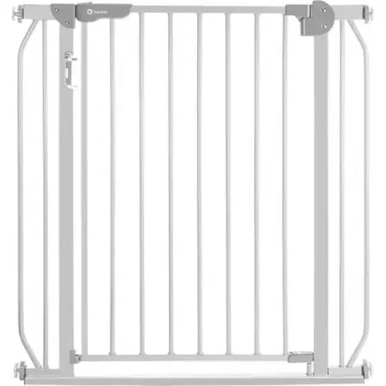 Lionelo Truus Slim Led Baby Gate White