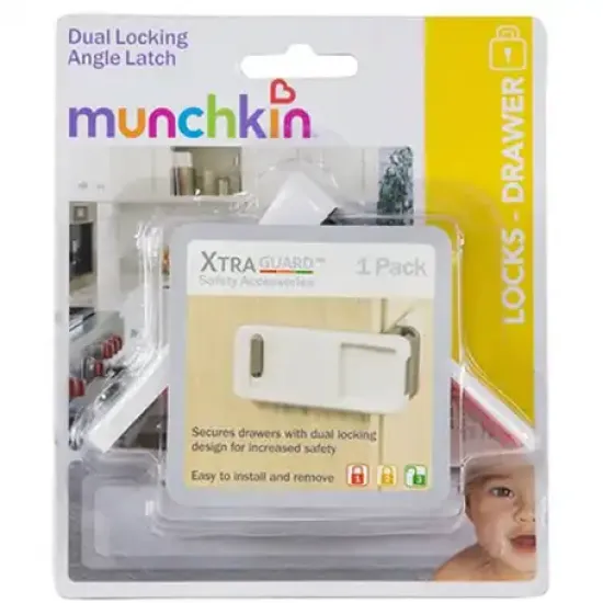 Munchkin Xtra Guard Dual Locking Angle Latch 1 pc