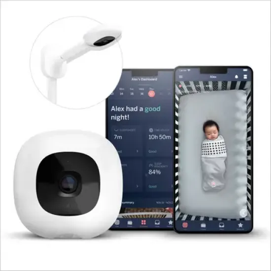 Nanit Pro Baby Monitor + Wall Mount