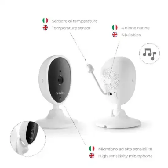 Nuvita Baby Monitor Audio And Video Digital