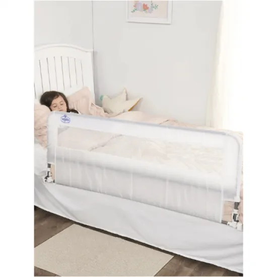 Regalo Bed Rail Hideaway Extra Long White