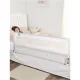 Regalo Bed Rail Hideaway Extra Long White