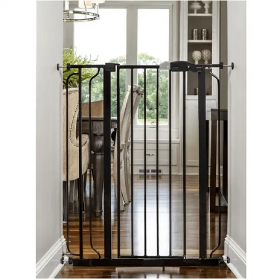 Regalo Gate Easy Step Extra Tall Black