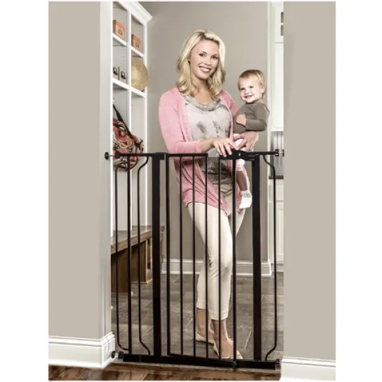 Regalo Gate Easy Step Extra Tall Black