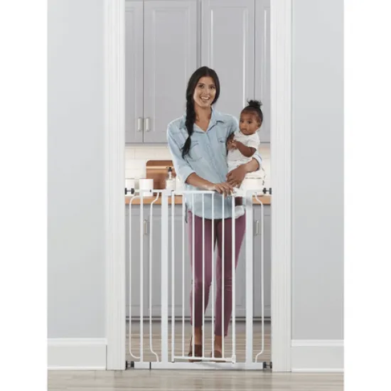 Regalo Gate Easy Step Extra Tall White