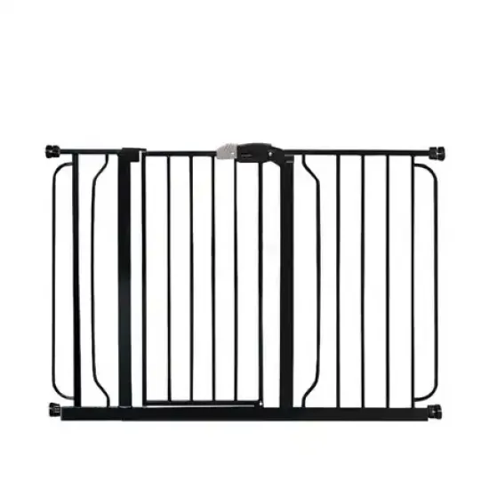 Regalo Gate Easy Step Extra Wide Black