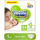 BabyJoy Size (1) Mega Pack 84 Diapers