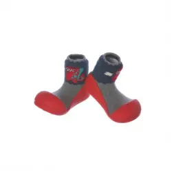 Attipas Shoe Socks Dinosaur / Red / M