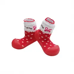 Attipas Shoe Socks Love / Red / L