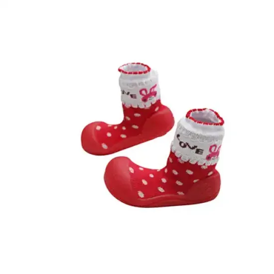 Attipas Shoe Socks Love / Red / L