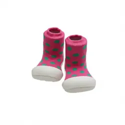 Attipas Shoe Socks Polka Dot / Pink / L