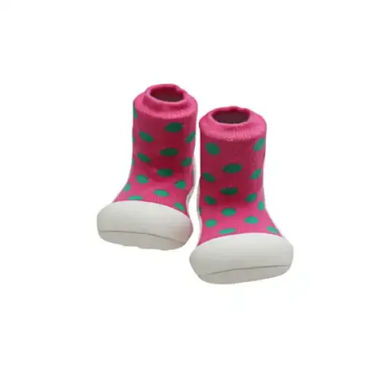 Attipas Shoe Socks Polka Dot / Pink / L