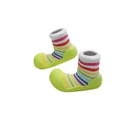 Attipas Shoe Socks Rainbow / Green / L