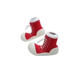 Attipas Shoe Socks Sneakers / Red / L